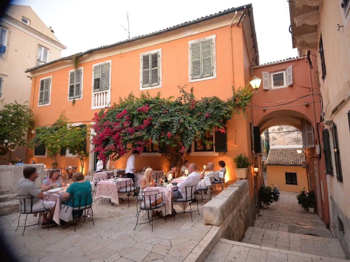 Charming Venetian Town House In The Old Town Of Corfu Villa Corfu  Exteriör bild