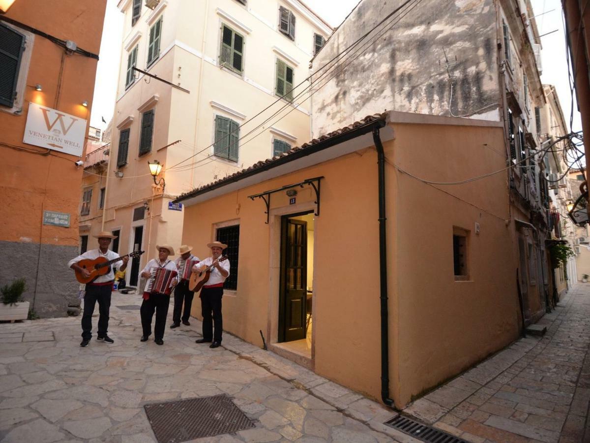 Charming Venetian Town House In The Old Town Of Corfu Villa Corfu  Exteriör bild