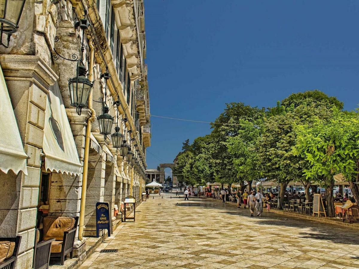 Charming Venetian Town House In The Old Town Of Corfu Villa Corfu  Exteriör bild