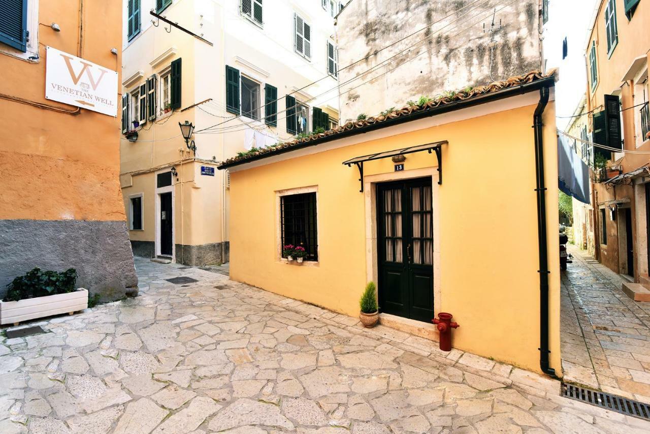 Charming Venetian Town House In The Old Town Of Corfu Villa Corfu  Exteriör bild