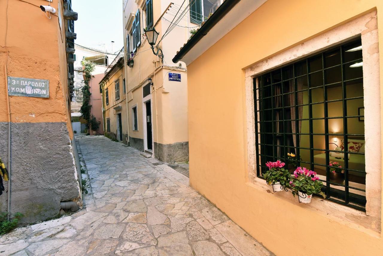 Charming Venetian Town House In The Old Town Of Corfu Villa Corfu  Exteriör bild